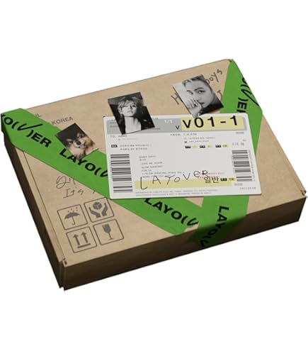 Amazon.com: V - [Layover] (WEVERSE ALBUMS Ver.) Out Box +