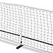 ZENY Portable Pickleball Tennis Net Set System w/Carry Bag Metal Frame Stand and Pickleball Net for Pickleball,Kids Volleyball,Badminton,Portable Pickleball Set,Including 4 Ground Stakes