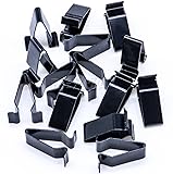 Rexka 15pcs Metal Trim Panel Spring Clip 22 mm