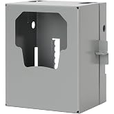 Hiweld Metal Security Box for Moultrie Edge Cellular Trail Camera &ndash; 16-Gauge Steel, Weatherproof, Anti-Theft Design（Camera Not Included）