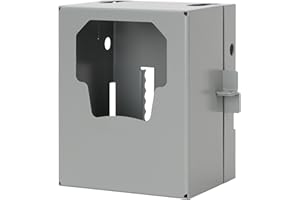 Hiweld Metal Security Box for Moultrie Edge Cellular Trail Camera – 16-Gauge Steel, Weatherproof, Anti-Theft Design（Camera Not Included）