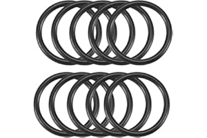 uxcell Nitrile Rubber O-Rings, 32mm OD 26mm ID 3mm Width, Metric Sealing Gasket, 10 Pieces