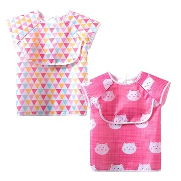 waterproof baby bibs with sleeves