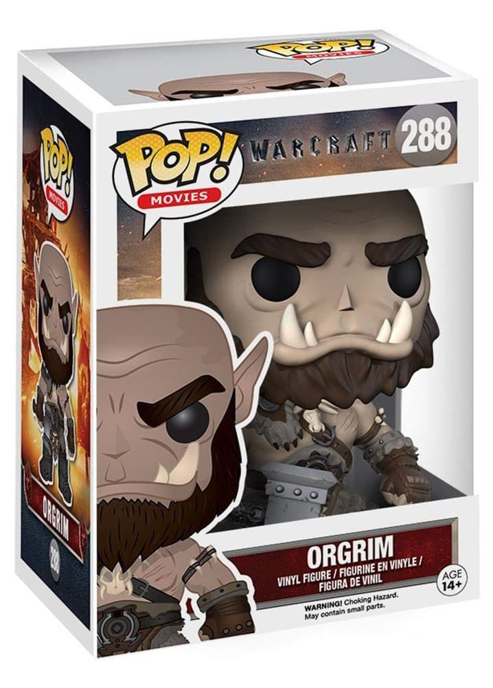 Películas Funko POP: Warcraft - Figura de acción de Orgrim
