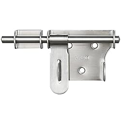 JQK Sliding Bolt Gate Latch, 6 Inch Thickening 304
