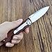 Enlan M028 Hunting Pocket Knives Stainless Steel Blade Rosewood Folding Knife for Everyday Carry Outdoor Camping Survival