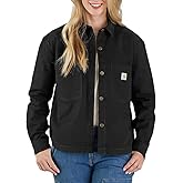 Carhartt Womens Rugged Flex® Loose Fit Heavyweight Duck Overshirt