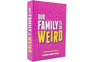 DSS Games Our Family is So Weird [A Family Card Game to Decide Who’s Most Likely to | Game Night Idea for Teens, Adults & Groups | Great for Stocking Stuffers, Friendsgiving, Thanksgiving]