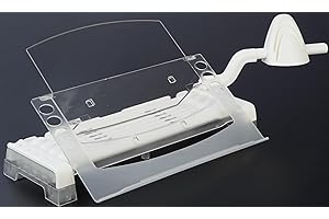 VU RYTE MemoScape Adjustable in-Line Document Holder for Typing | Reduces Neck Strain, Improves Focus, Boosts Desk Organization, and Workflow | Paper Holder Stand for Desk and Home Office - White (VUR 2080)