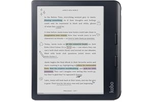 Kobo Libra Colour | eReader | 7" Glare-Free Colour E Ink Kaleido 3 Display | Dark Mode Option | Audiobooks | Waterproof