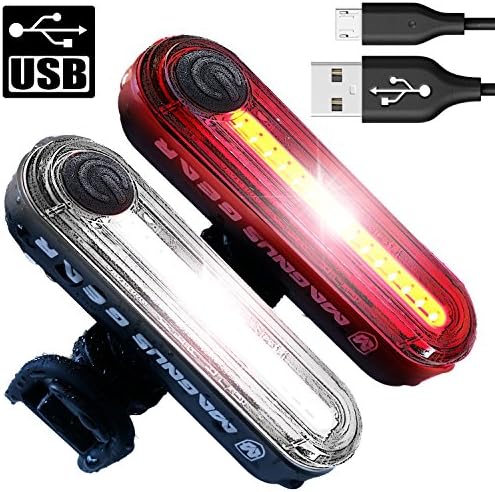 S100 USB Bicycle Tail Lights, Powerful 100 Lumen Bike Tail light Runs for 30+ Hours, Bike Light Fits on All Mountain Bikes, Dirt Bike, and Road Bike - 100% Satisfaction Guarantee!