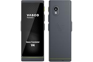 VASCO ELECTRONICS Vasco V4 Language Translator Device | 112 Languages | Free Lifetime Internet in Almost 200 Countries | Stone Gray