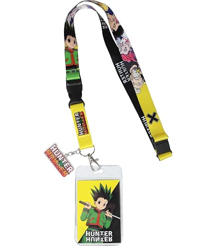 Amazon.com : Hunter x Hunter Anime ID Badge Holder Lanyard w/Gon