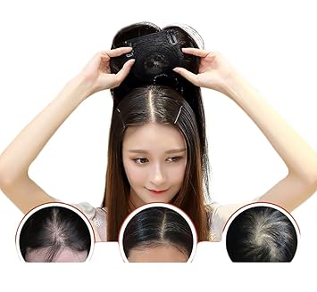 Amazon Com Instantly Crown Hairpieces 4 X 4 Round Base Clip In