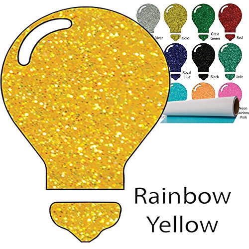 Color Theory Glitter Heat Transfer Vinyl (HTV) 20