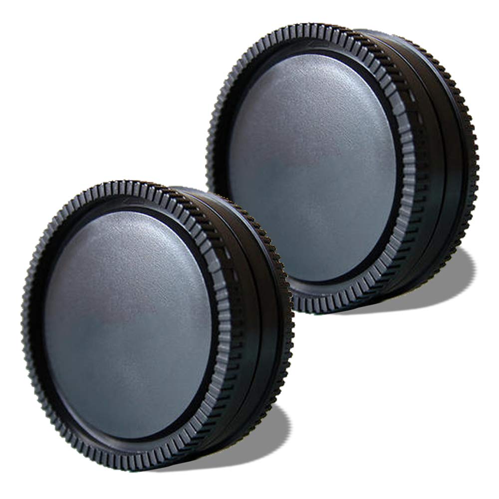 E-Mount Body Cap & Rear Lens Cap Cover for Sony a6600 a6500 a6400 a6100 a6000 E-Mount Camera (2 Kits), Fire Rock Lens Accessories for Sony Alpha a7RⅣ a7RⅢ a7RⅡ a7R