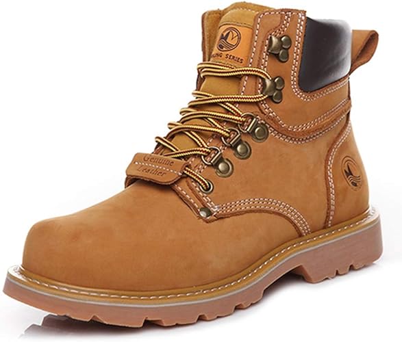 Amazon Urnice エンジニアブーツ メンズ 本革 ショートブーツ レザー ワークブーツ 幅広 牛革靴 アウトドアブーツ マウンテン バイク用 おしゃれ かっこいい ハイキングシューズ Urnice ブーツ