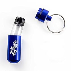 Anointing Oil Bottle Accessory Kit, Blue Keychain