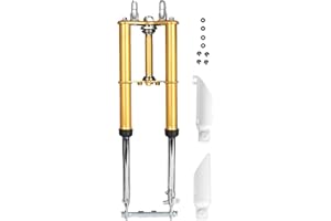ELANER CRF50 Forks, CRF50 Front Fork Shock Suspension Assembly for CRF50 XR50 CRF50F XR50R 2004-20014 50cc 70cc 110cc 125cc D