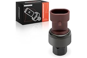 A-Premium A/C Trinary Switch [2 Pins] Compatible with Kenworth C500 2000-2007, T300 2000-2007, T600A 2000-2007, T800 2000-200