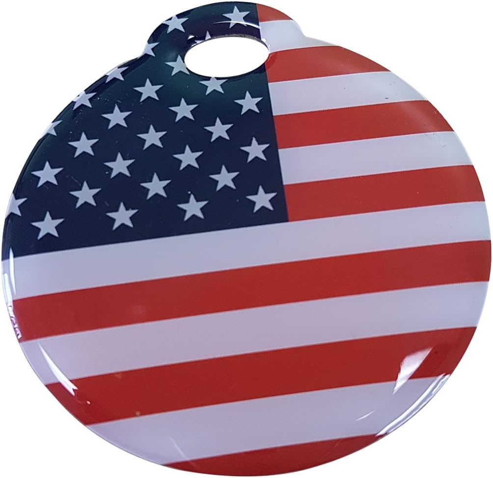 Smart Luggage ID Tags with Lifetime Global Recovery Service (USA - 1 Pack)