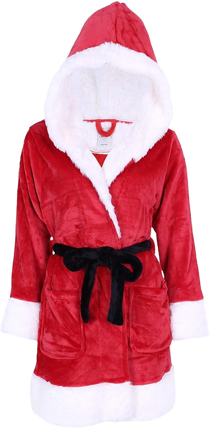 Girls christmas dressing gown Clearance