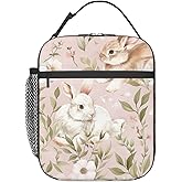 VANZEV Bunny Lunch Box for Adults Women Girls Boys Kids Cute Animal Lunch Box Insulated Cooler Reusable Lunch Bag Container Gifts for Work Office Picnic Travel School