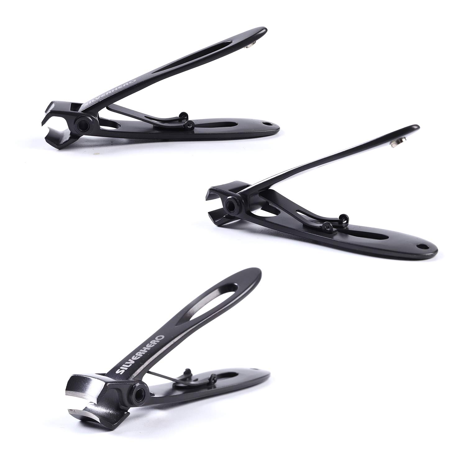 15mm Wide Jaw Opening Deluxe Sturdy Stainless Steel Fingernail Clippers Toenail Clippers for Thick Nails Big Size : Beauty