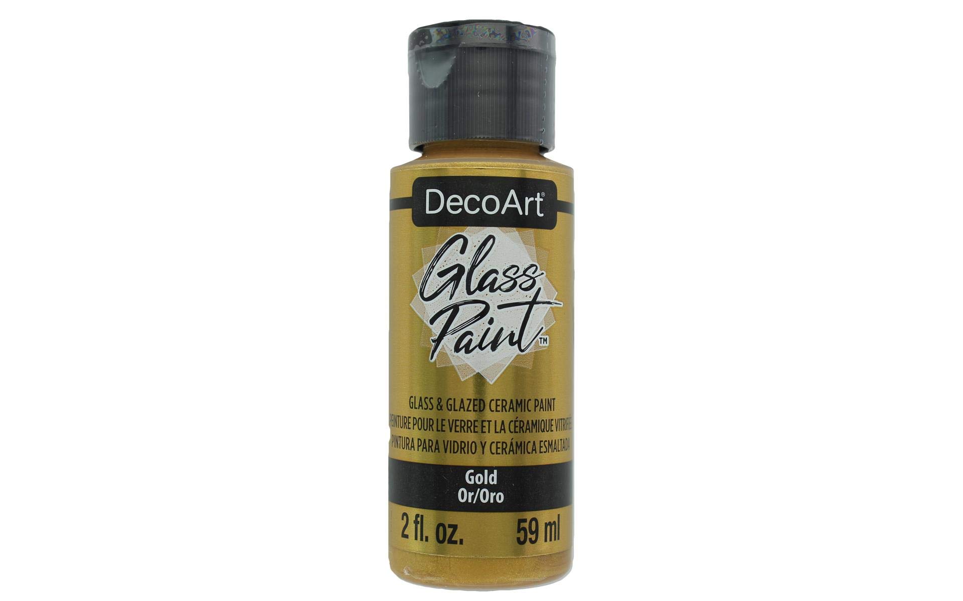 Deco Art GLASS PAINT 2OZ GOLD, us:one size
