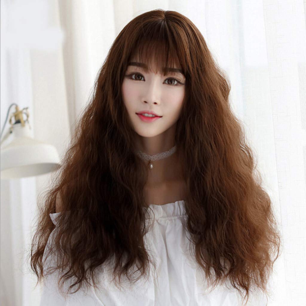 Amazon Com Jys Long Curly Air Corn Perm Natural Wave Long Curly