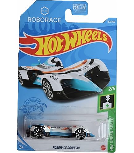 Amazon.com: Hot Wheels Roborace Robocar, [Silver] 63/250 Speed