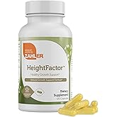 Zahler - Height Factor Healthy Growth Support Vitamin & Mineral Capsules (120 Count) - Kosher Height & Growth Supplement for Kids, Teens & Young Adults - Grow Taller Growth Hormone Support Nutrients