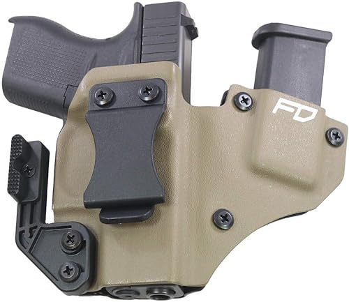 Fierce Defender IWB Kydex Holster Glock 43