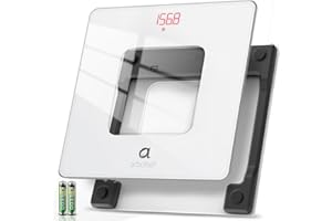 arboleaf Scale for Body Weight, High-Precision Digital Bathroom Scale with LED Display, Sleek & Durable, 400lb Capacity for Home Use