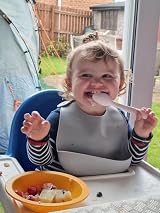 PandaEar 3 Pack Silicone Baby Bibs Lightweight Waterproof Unisex view 2