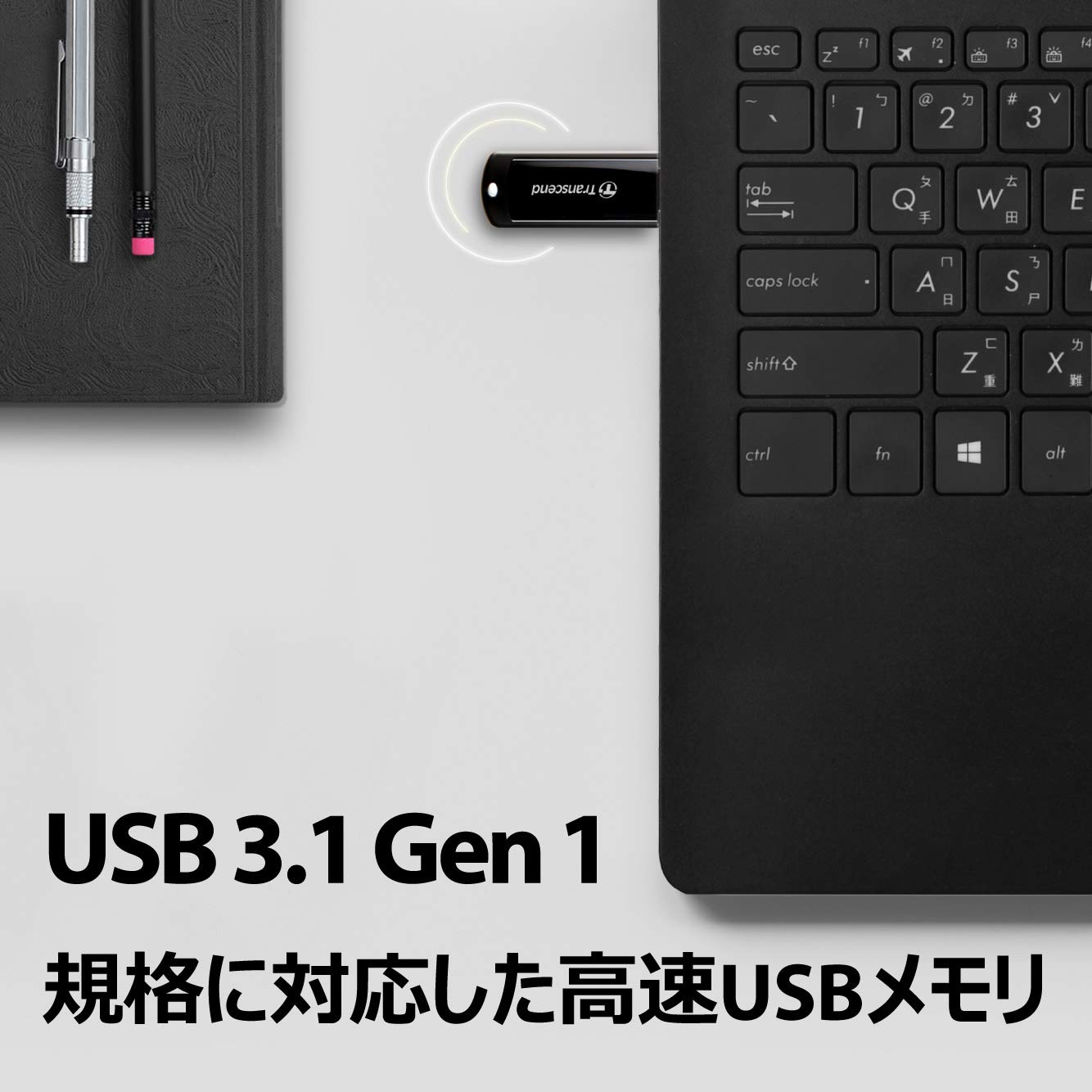 Transcend 64GB JetFlash 700 USB 3.1 Flash Drive (TS64GJF700)