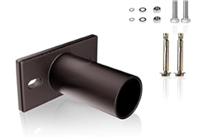 G GJIA Slip Fitter Adapter for Outdoor Fixtures - Transform into Arm Mounting. Corrosion-Resistant Material Adaptor for Flood, Parking Lot, Shoebox Light Fixtures