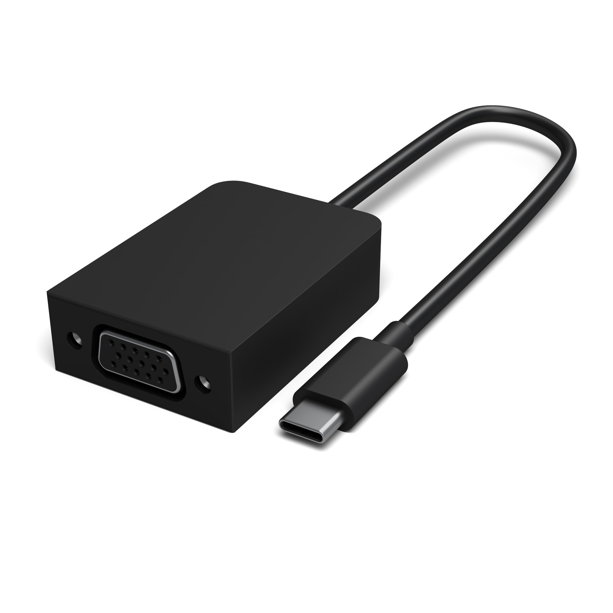 Microsoft HFR-00003 Surface USB-C to VGA Adapter, Black — image 1