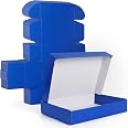 PHAREGE 12x9x4 Inch Gift Shipping Box – Blue Tab Lock Mailer Box For Small Business