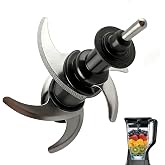CDDCWZ 6‑Blade Blender Replacement Part for 72 Oz Pitcher | Compatible with Ninja BL610 BL640 BL641 BL642 BL660 BL681A BL682 BL700 BL770 BL780 BL910 BN701 Blender Accessories