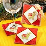 Elephant Design Coaster Set Of Two , 30
