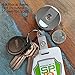 Heavy Duty All Metal Casing Retractable Badge & Key Reel with Thick Nylon Cord, Belt Clip, Reinforced ID Strap and Keychain by Specialist ID (Sold Individually)