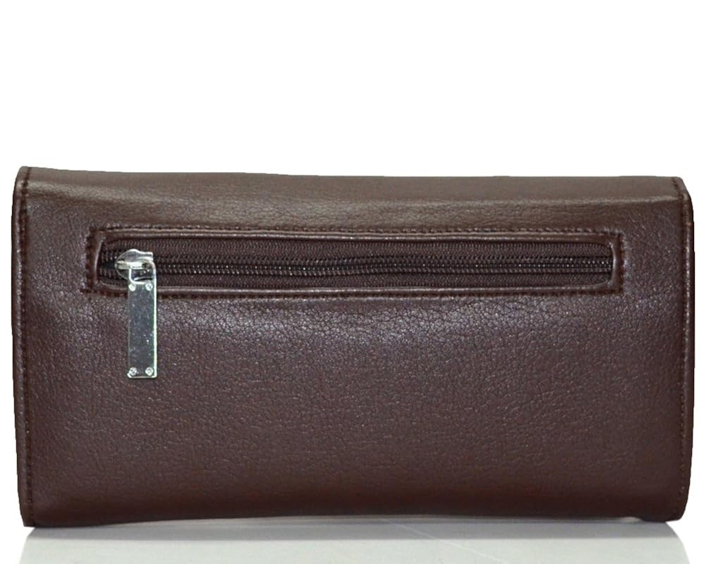 utsukushii women's clutches(coffee brown) (bg512c)