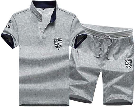 Amazon スポーツウェア メンズ 半袖 上下セット ジャージ セットアップ トレーニングウェア 半袖 シャツ メンズ 夏服 上下セット トップス スポーツウェア ランニングウェア 薄手 スウェット 通気性 速乾性 部屋着 ジャージ上下セット 通販