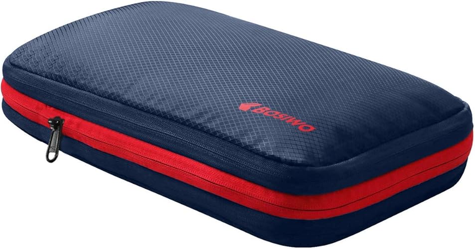 Amazon 圧縮バッグ 超便利旅行圧縮バッグ 可変スペース ファスナー圧縮で衣類スペース50 節約 軽量 出張 旅行 Bosiwo パッキングオーガナイザー アレンジケース