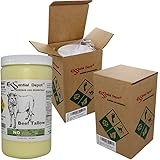 Beef Tallow - 1 Quart (32 oz nt wt) - GRASS FED - Non-GMO - Not Hydrogenated - USP Compliant - FREE from LACTOSE-GLUTEN-GLUTA