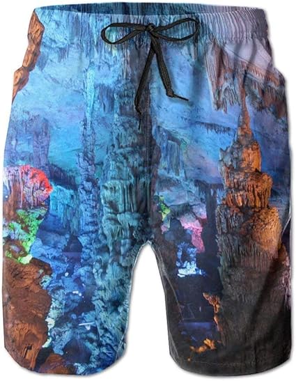 Coloridos Trajes de baño Casuales de Secado rápido para Hombres/niños