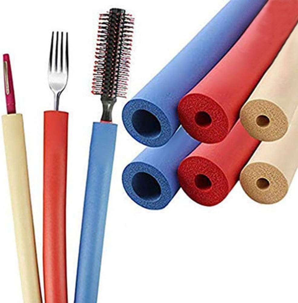BIHIKI 6 PCS Foam Tubing, Foam Grip Tubing for Hand Tremors,Arthritis