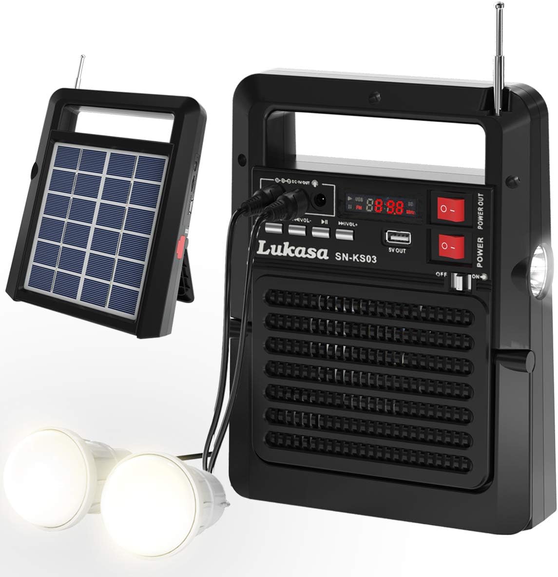 best portable fm radio with bluetooth