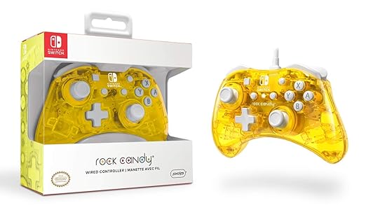 Xbox 360 Rock Candy Cosmoberry Wired Controller